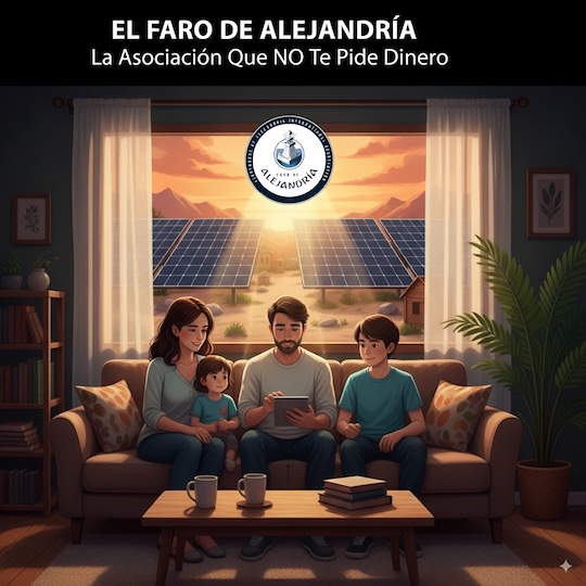 "Asociación que no pide dinero ayuda desde el sofá".
